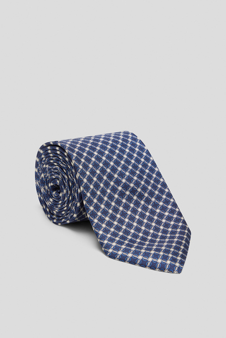 Geometric printed silk tie - Textiles | Pal Zileri shop online