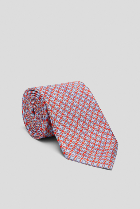 Geometric printed silk tie - Ties | Pal Zileri shop online