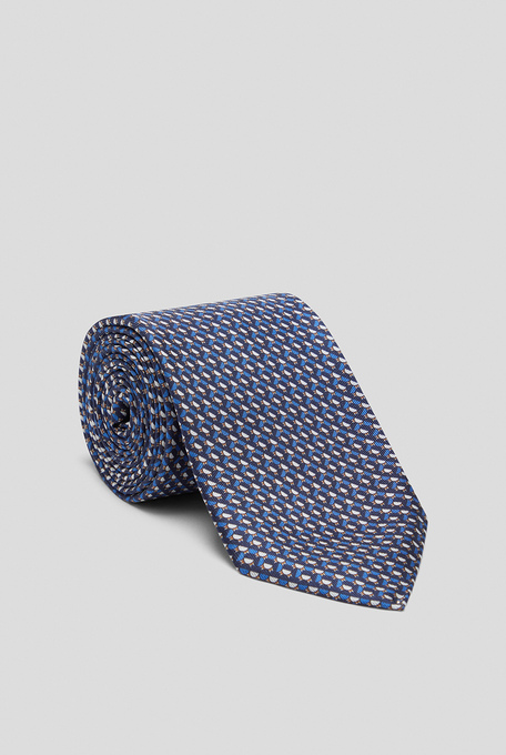 Silk tie with circles motif - Ties | Pal Zileri shop online