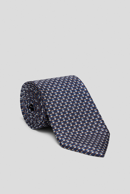 Geometric printed silk tie - Ties | Pal Zileri shop online