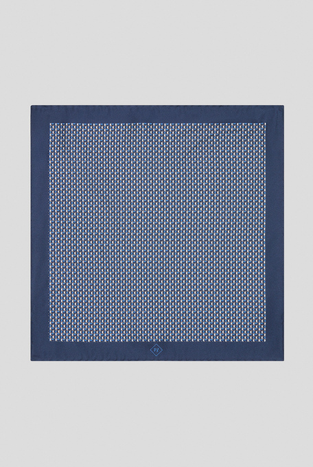 Silk pocket square with geometric motif - Pocket Squares | Pal Zileri shop online