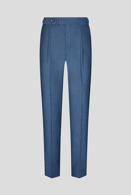 Trousers in wool and bamboo - Formal trousers | Pal Zileri shop online