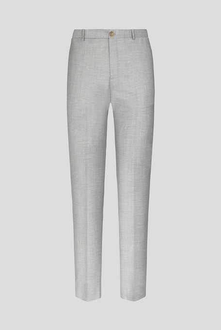 Classic trousers in wool and bamboo - Clothing | Pal Zileri shop online