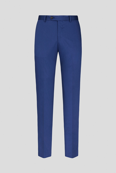 Trousers in stretch cotton - Trousers | Pal Zileri shop online
