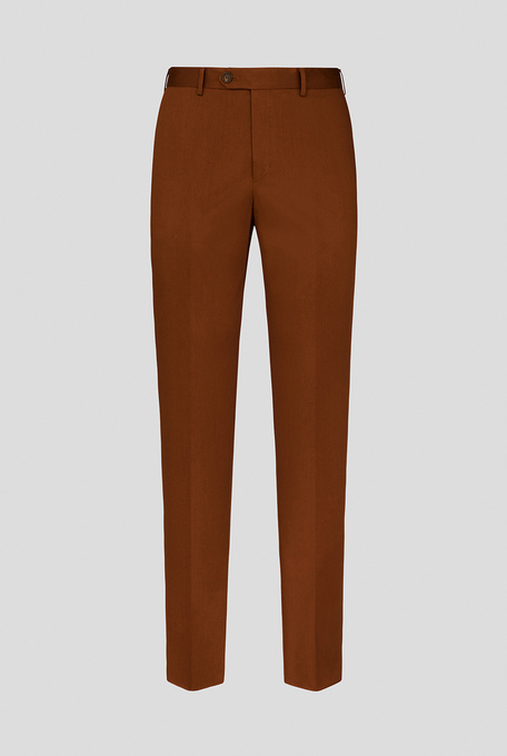 Trousers in stretch cotton - Trousers | Pal Zileri shop online