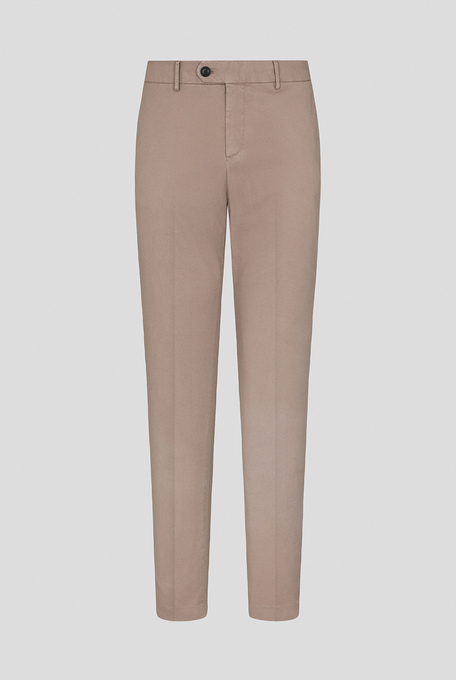 Chino trousers in stretch cotton - Trousers | Pal Zileri shop online