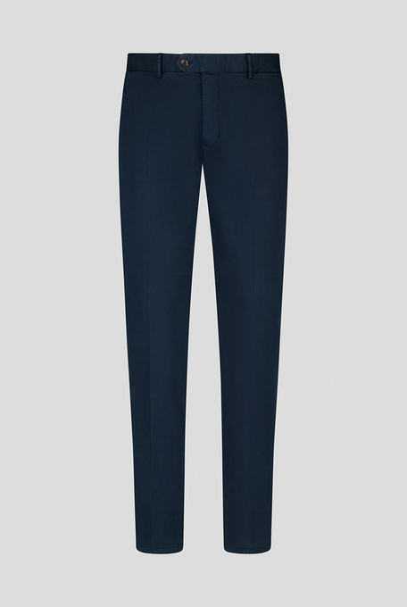 Chino in cotone stretch tinto in capo - Casual trousers | Pal Zileri shop online