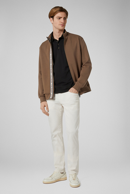 Pantalone 5 tasche in cotone stretch tinto in capo - Pantaloni casual | Pal Zileri shop online