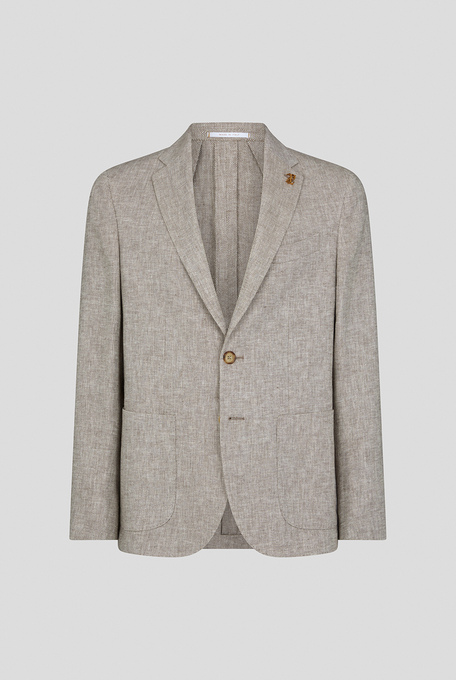 Brera jacket in linen and cotton - Blazers | Pal Zileri shop online