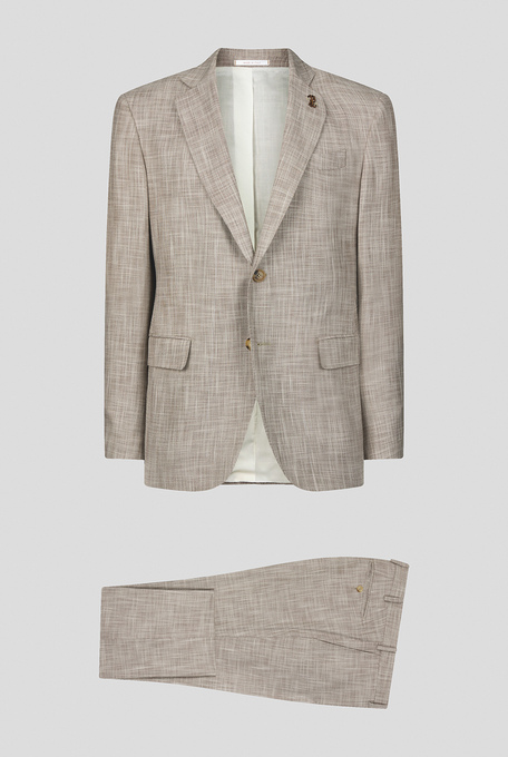 Tailored suit in pure wool - Clothing | Pal Zileri shop online