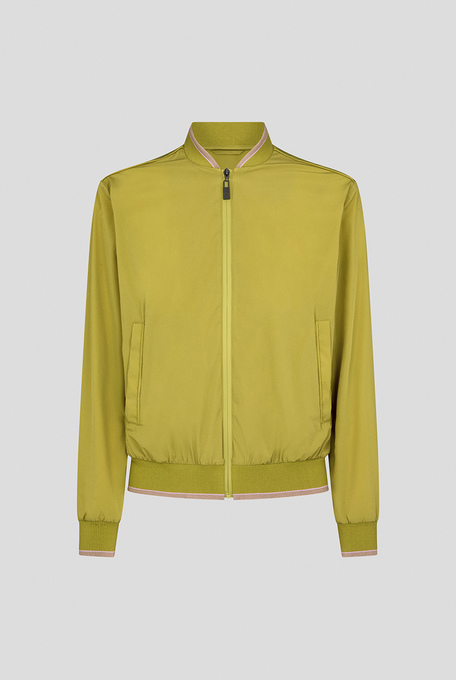 Bomber in soft shell color tortora - The Urban Casual | Pal Zileri shop online