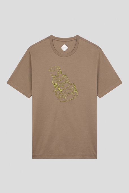 Tshirt con lavorazione a ricami - Top | Pal Zileri shop online