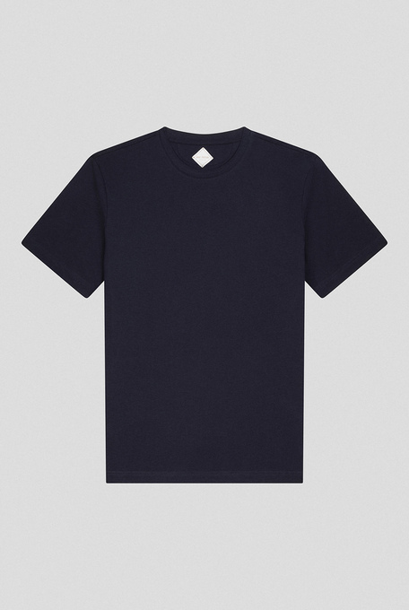 T-Shirt in cotone nel colore blu navy - Top | Pal Zileri shop online