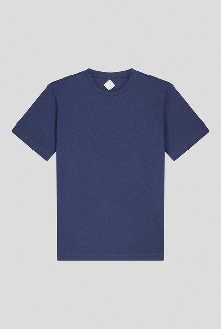 Cotton tshirt in the lavander color - T-shirts | Pal Zileri shop online