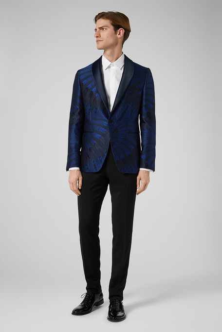 Tuxedo jacket with jacquard motif - A special occasion | Pal Zileri shop online