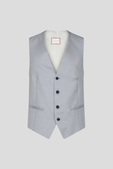 Cerimonia vest with jacquard motif - A special occasion | Pal Zileri shop online
