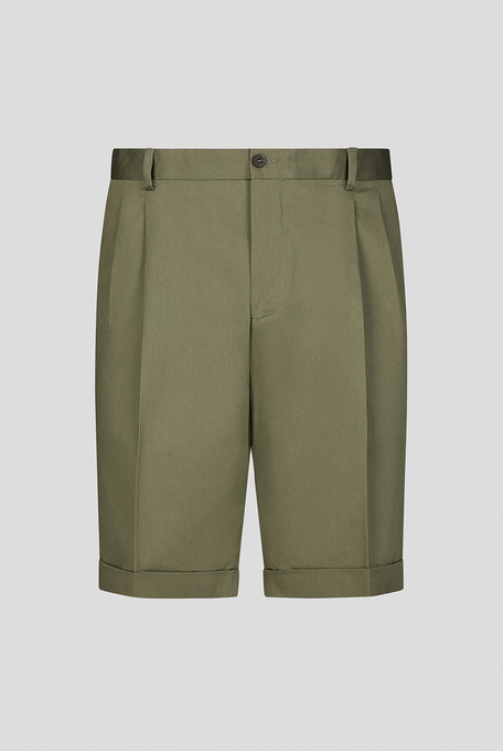 Bermuda shorts with hem - Formal trousers | Pal Zileri shop online