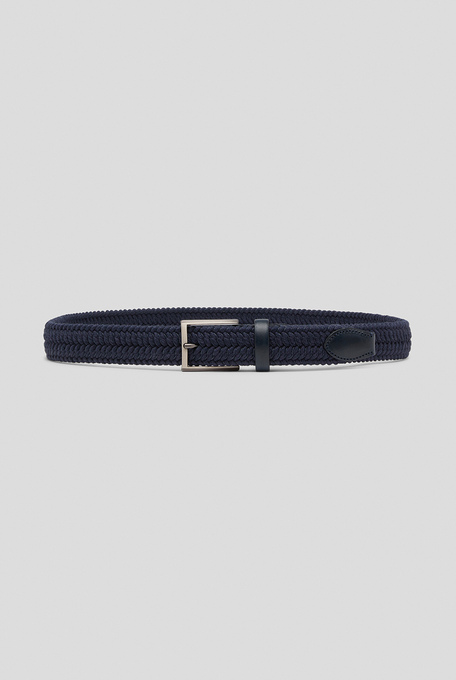 Wool belt with gunmetal buckle - Leather Goods | Pal Zileri shop online