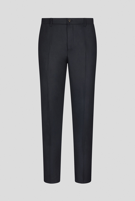Trousers in stretch wool with side elastic band - New arrivals | Pal Zileri shop online