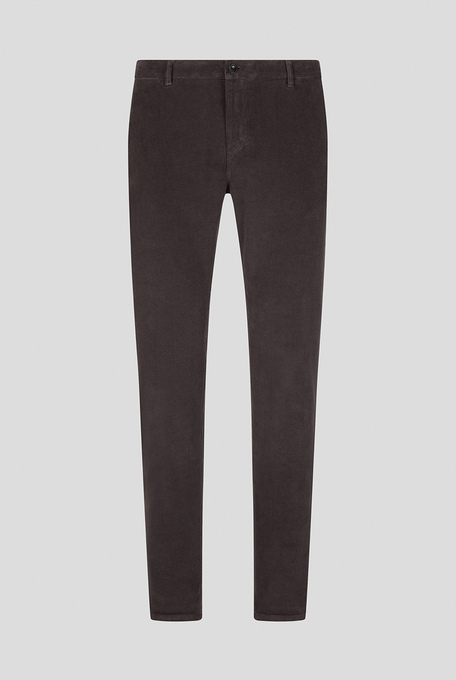 Garment dyed chino in corduroy cotton - Trousers | Pal Zileri shop online
