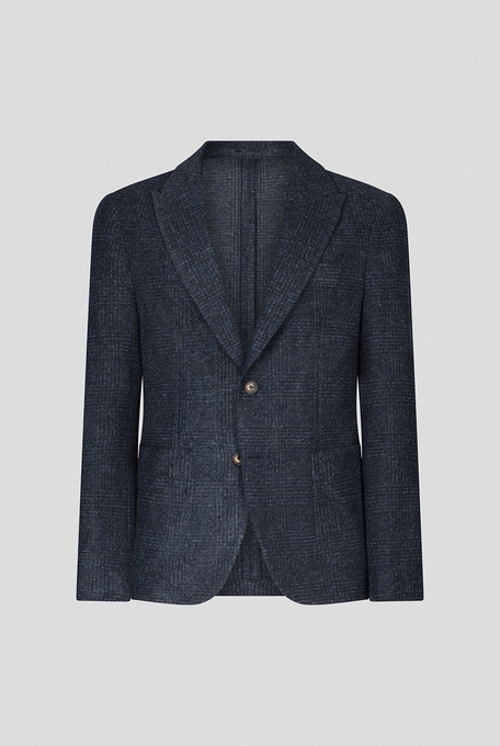 Jacket in technical wool with micro pattern - New arrivals | Pal Zileri shop online