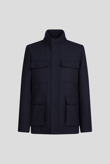 Field jacket in technical wool water repellent - Outerwear | Pal Zileri shop online