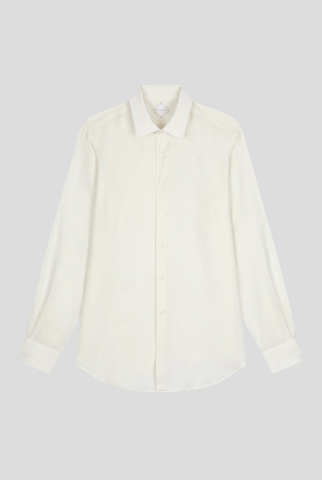 Shirt in cotton and cashmere - Shirts | Pal Zileri shop online