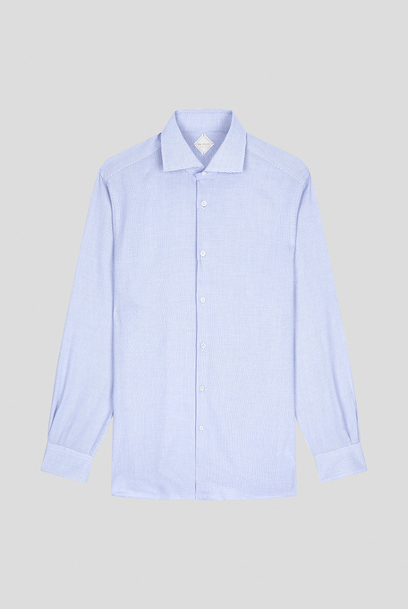 Micro jacquard shirt - Shirts | Pal Zileri shop online