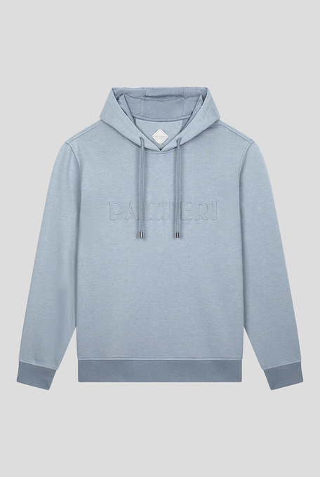 Hooded sweatshirt with logo - Knitwear | Pal Zileri shop online