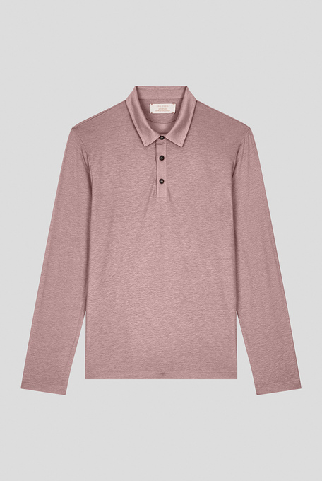Wool and tencel polo | Pal Zileri shop online