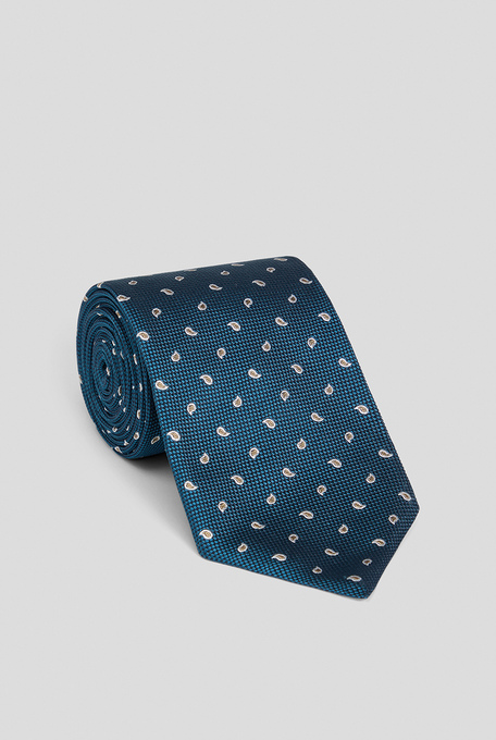 Pure silk jacquard tie - Textiles | Pal Zileri shop online
