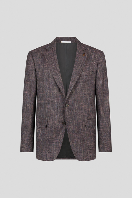 Tailored blazer in wool and viscose with Prince of Wales motif - Blazers | Pal Zileri shop online