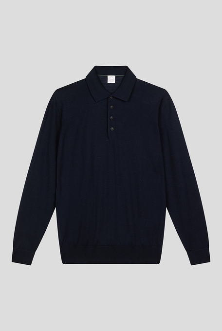Polo in wool and silk | Pal Zileri shop online