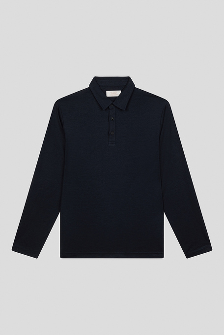 Polo in wool and tencel - T-Shirts and Polo | Pal Zileri shop online