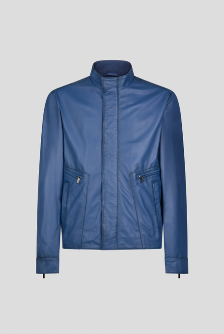 Nappa bomber in anise color - Leather Jackets | Pal Zileri shop online