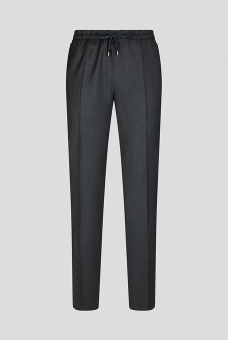Pantaloni in pura lana con coulisse regolabile | Pal Zileri shop online