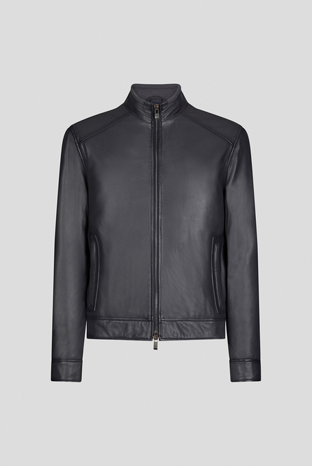 Leather bomber with full zip closure | Pal Zileri shop online