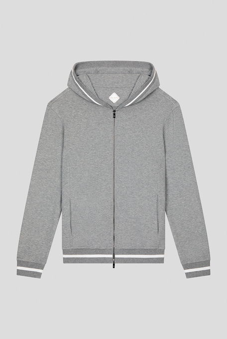 Felpa con cappuccio e dettagli a contrasto | Pal Zileri shop online