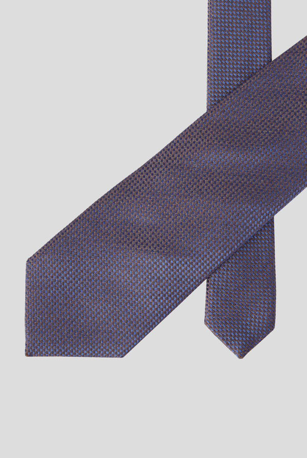 Jacquard tie in wool and silk - Pal Zileri shop online