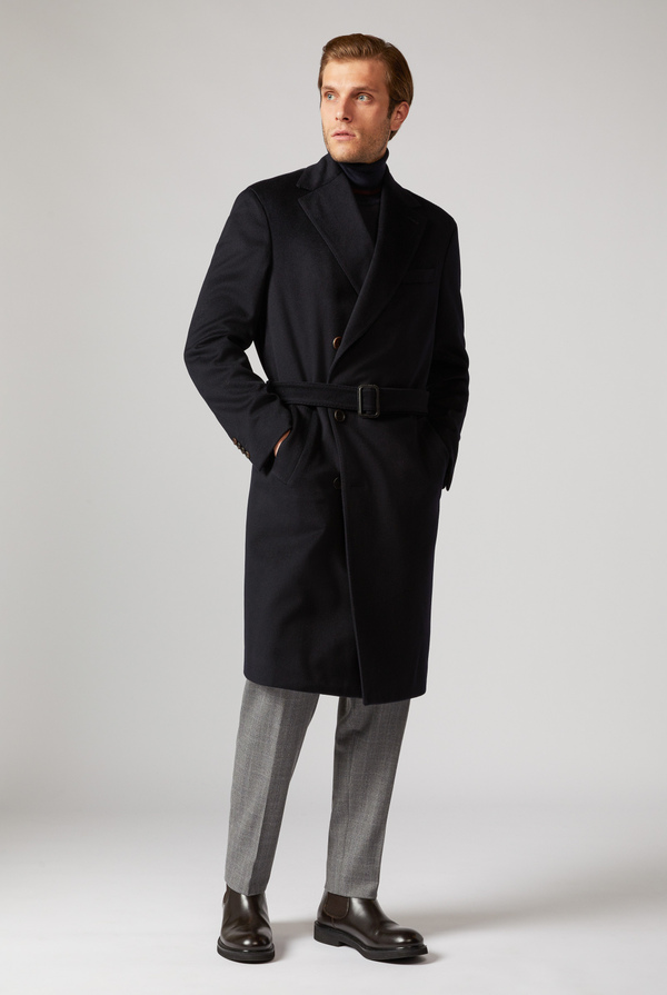 Double pleat trousers in wool and cashmere - Pal Zileri shop online