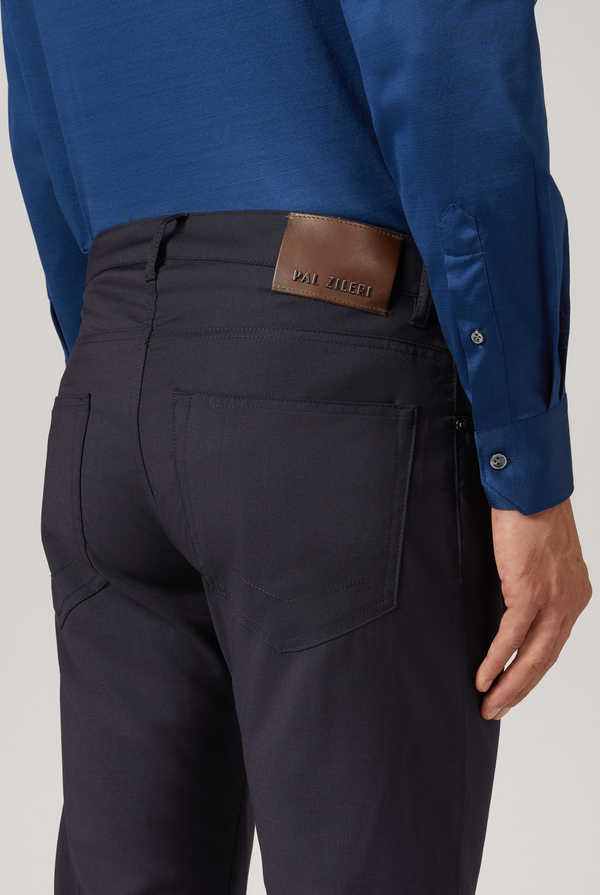 5 pockets trousers in stretch wool - Pal Zileri shop online