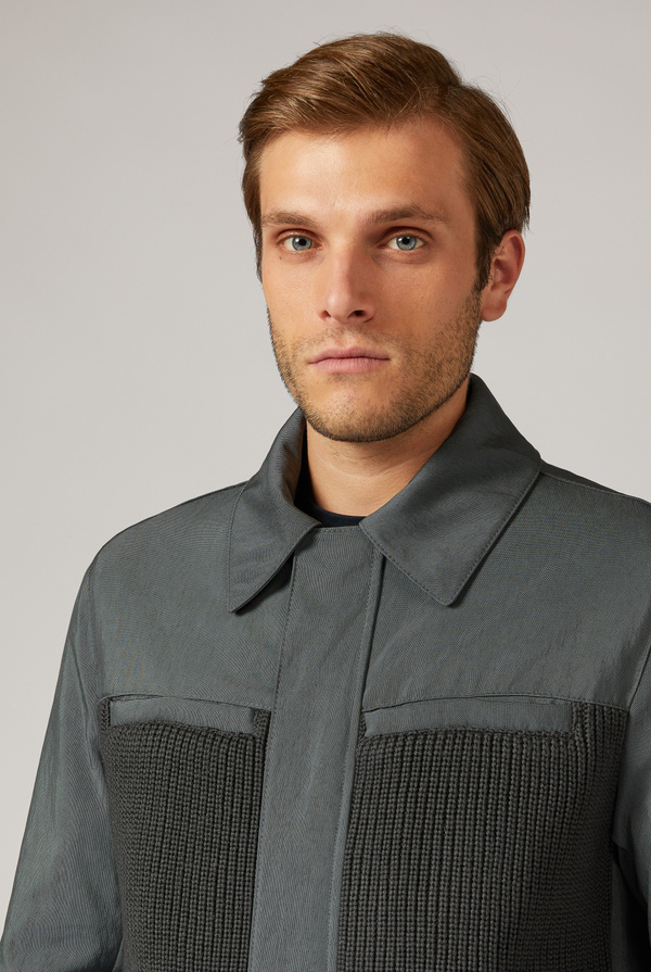 Blouson with knitted details - Pal Zileri shop online