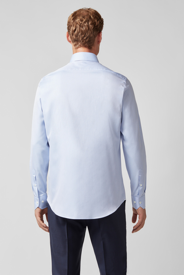 Formal herringbone shirt - Pal Zileri shop online