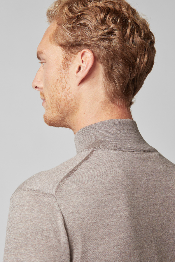Zipped half-neck sweater - Pal Zileri shop online