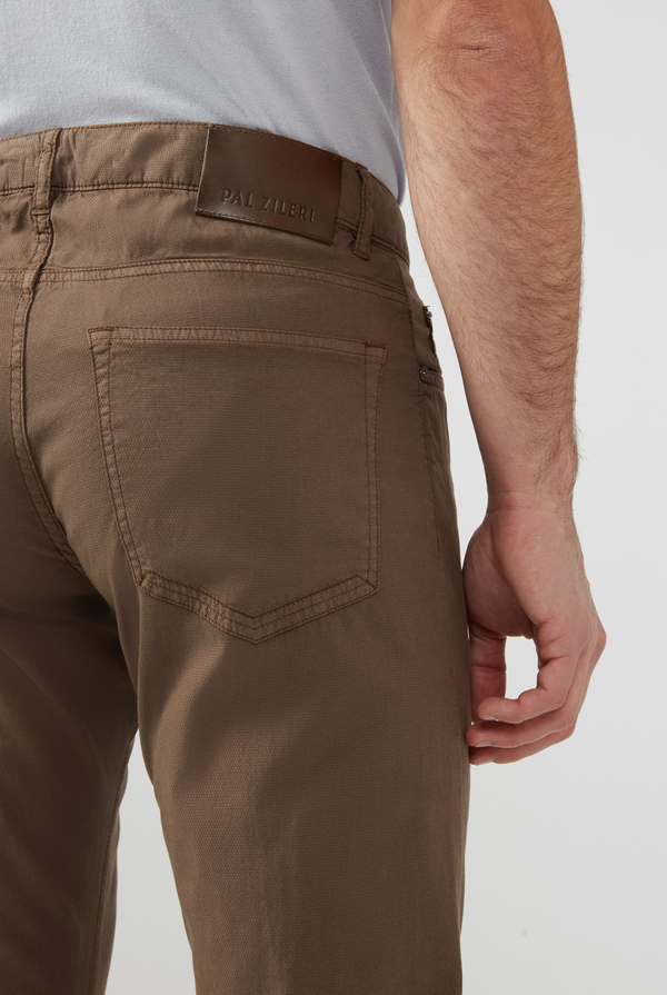 Pantalone 5 tasche in cotone e tencel - Pal Zileri shop online