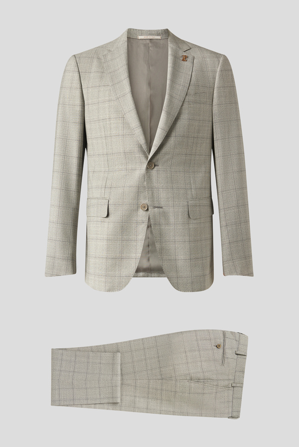 2 piece Prince of Wales Vicenza suit - Pal Zileri shop online