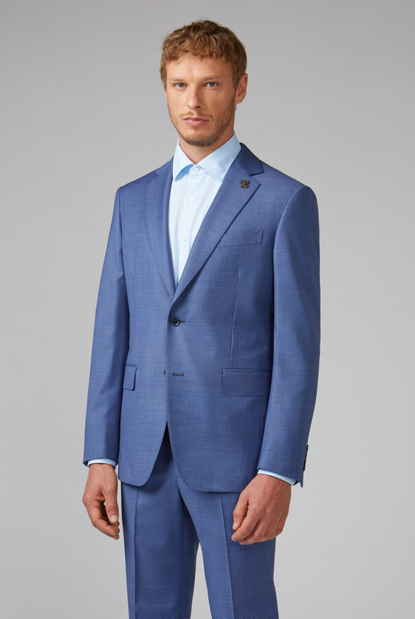 2 piece Vicenza suit with micro pattern - Pal Zileri shop online