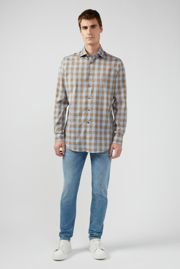 Checked cotton shirt - Pal Zileri shop online