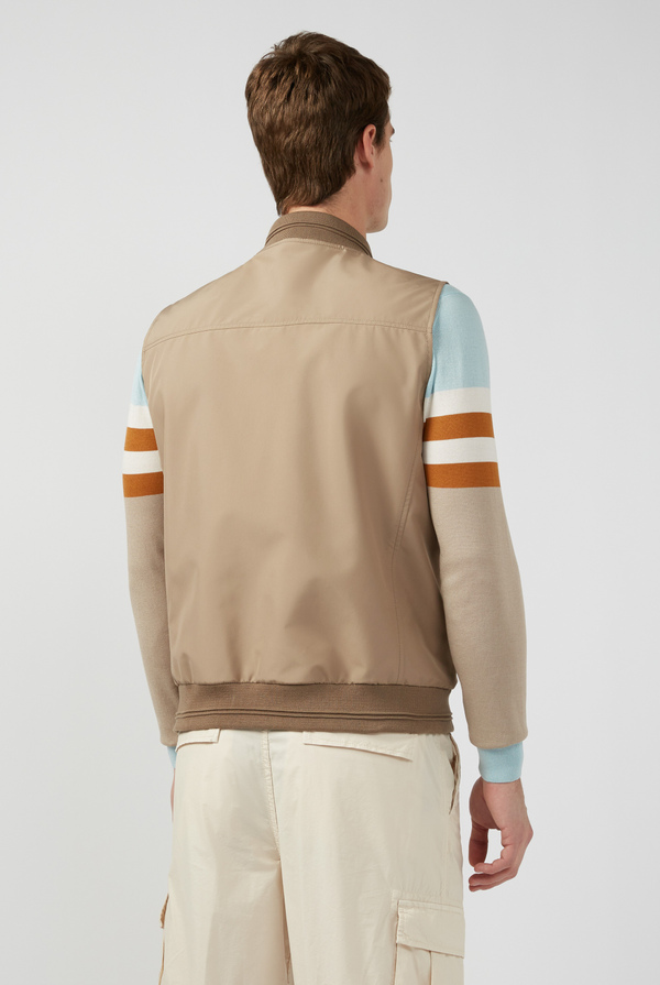 Nylon vest with contrasting details - Pal Zileri shop online