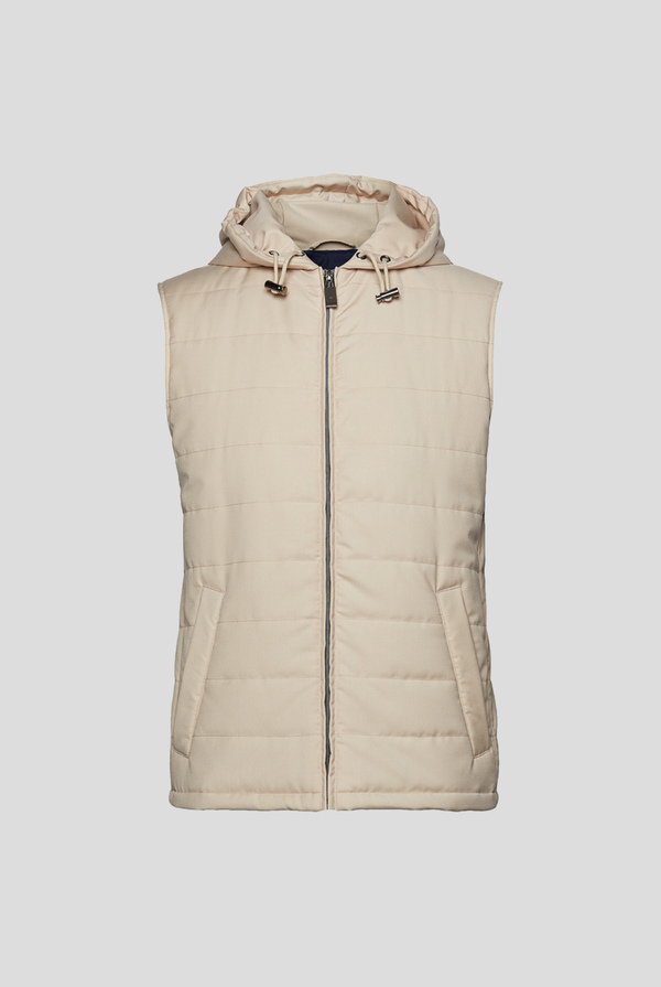 Hooded padded vest - Pal Zileri shop online